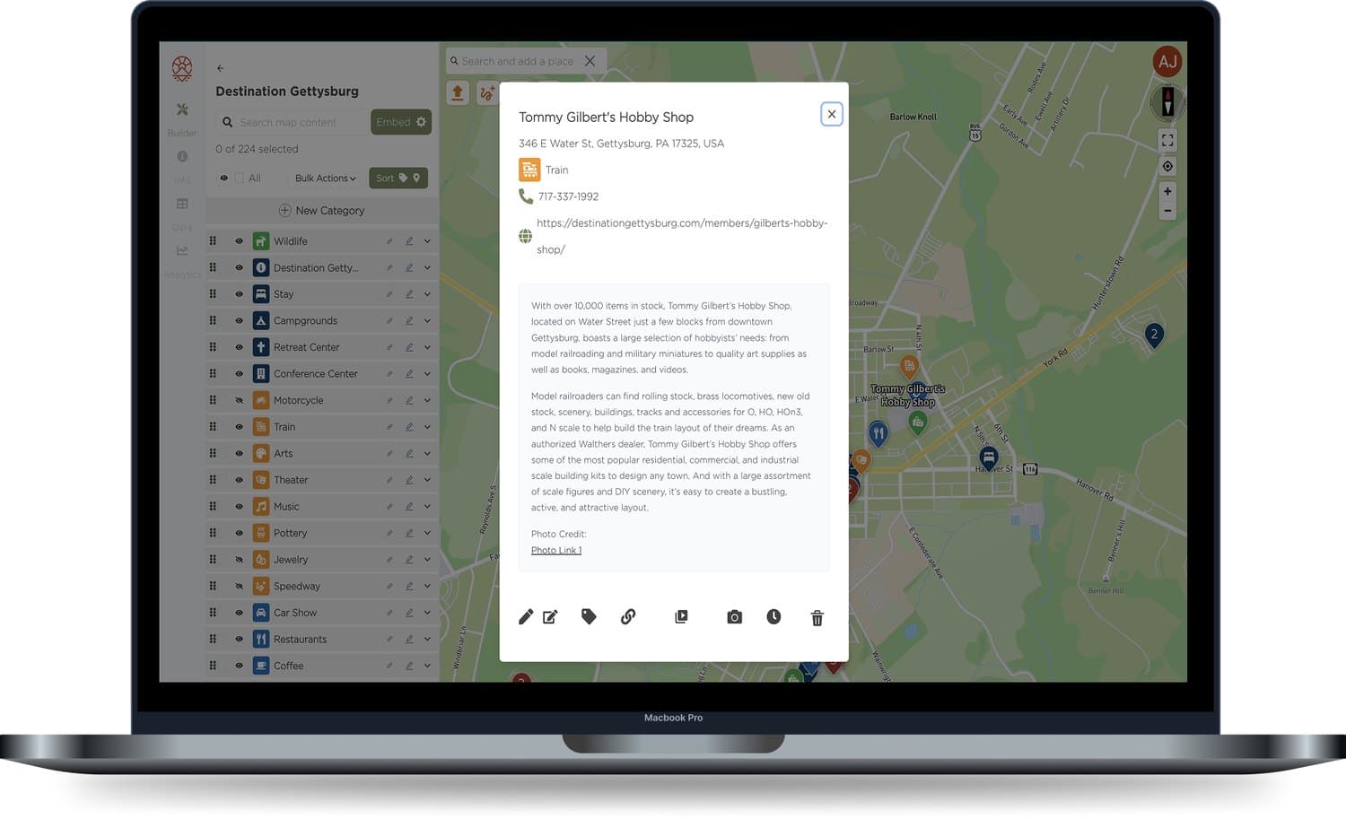 The map builder